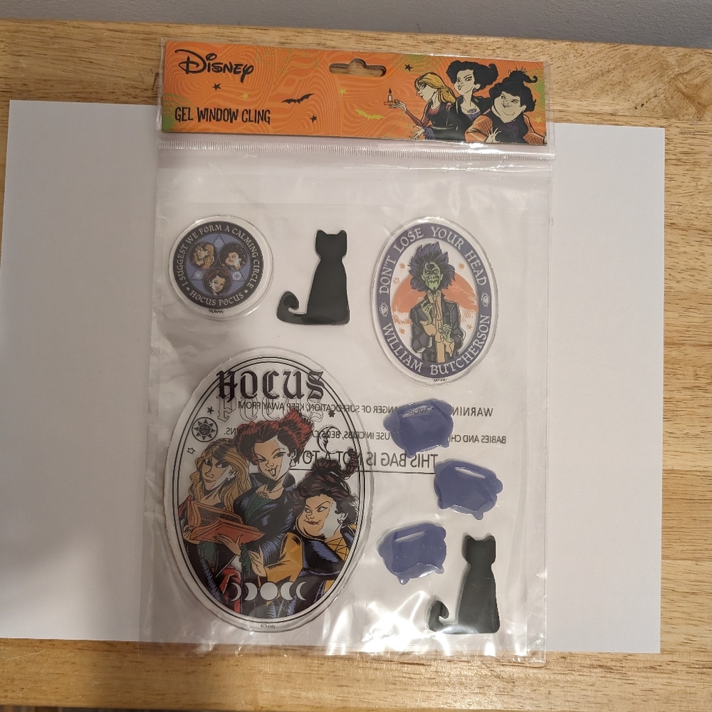 Disney Hocus Pocus Window Stickers Clings